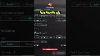 Levinho Trick 21 - Peak + Crouch