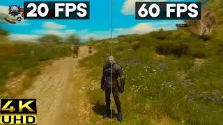 20 FPS vs. 60 FPS Gaming (4K)