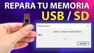 Como Reparar una Memoria USB o SD Dañada Fácilmente ✅ 2024