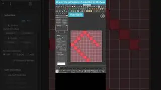 Quick Selection Trick in 3ds Max: Follow the Cursor #shorts #3dsmax #selection