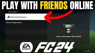 How to Play with Friends Online in EA Sports FC 24 - Co-Op with Friends in EA Sports FC 24 #fc24