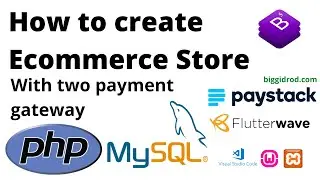 How to create ecommerce store with PHP and MySQL