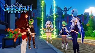 COLLIE: DAY 3 HIDDEN LOCATION WINDBLUME'S BREATH 3.5! (DIALOGUE) | Genshin Impact