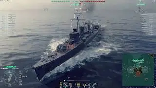 World of Warships - [Tier VIII] HIJMS Kagero on Two Brothers [2018.04.29], Build 0.7.4