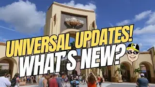 Updates! What's NEW at Universal Studios Florida?