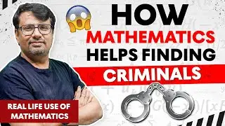 How Mathematics Helps In Finding Criminals 😱 | Real Life Use Of Maths - Trigonometry #Shorts