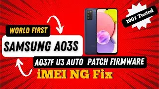 A037F Auto Patch Firmware BIT 3/U3 Network NG Fix Network Emargency Call Fix {mwunlockzone}Mw Repair