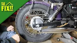 New Front and Rear Tires, Tubes and Rim Strips On The 2004 Honda Rebel CMX250C | The Fixit Shed