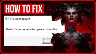 [FIXED] Diablo 4 Was Unable To Open A Critical File (Xbox Gamepass)