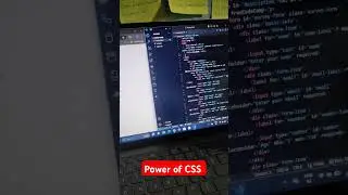 Power Of CSS 😍 #csstutorial #codinglove #coder #css3 #shorts