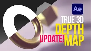 NEW UPDATE! Create a TRUE 3D DEPTH MAP in After Effects (beta) | Quicktip