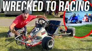 Reviving an Abandoned 1970s Margay Racing Kart and going Vintage Kart Racing!