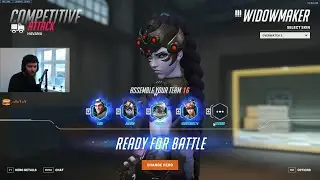 DAFRAN TOP 500 WIDOWMAKER OVERWATCH 2 SEASON 3 GAMEPLAY