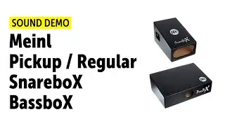 Meinl | Pickup BassboX, SnareboX | Sound Demo