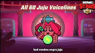 All 60 Juju Voicelines | Brawl Stars #brawlstars #sneekpeek