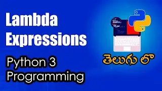 What are Lambda Expressions | Python Tutorials | Python for Data Science | Telugu