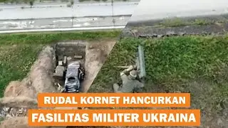 Kornet, Sistem Rudal Anti Tank Rusia Hancurkan Fasilitas Militer Ukraina