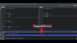 How to Fix : “ImportError: Cannot import name X” in Python?