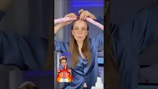 Лайфхак по закреплению бигуди на голове🙄