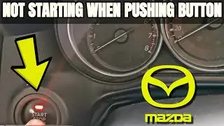 Mazda No Crank No Start Fault - How To DIY - Found & Fixed