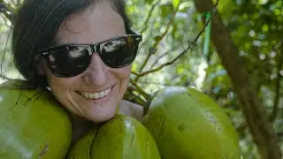 Tropical Foraging and Survival in STX (The WildLife  Ep 1 Part 2) Matt Corradino & Carmen Corradino