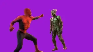 Spider-Man vs Green Goblin Purple Screen 2