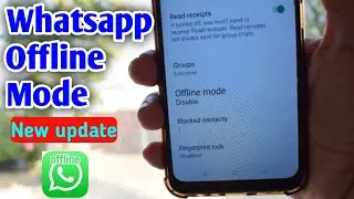 How to Show Offline on Whatsapp | Whatsapp Offline Mode