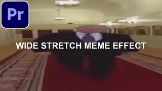 How to do the Wide Putin Walking Meme Effect (Adobe Premiere Pro CC Editing Tutorial)