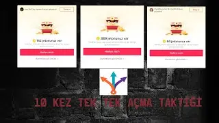 Tiktokta 1 Sandığı 10  Defa Açma Taktiği+Tiktokta Birden Fazla Hesap Açma+ Sandık Açan Yayıncı Bulma