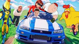 ДОГОНИ Nissan Skyline И Я ТЕБЕ ЕГО КУПЛЮ в Фортнайт