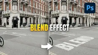 Realistic Blend Effect in Photoshop | Perspective Blend Effect Photoshop Tutorial