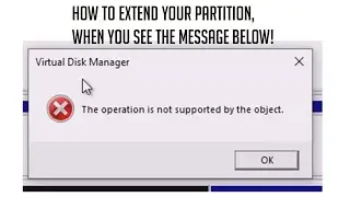 [Fix] The operation is not supported by the object - extending partition