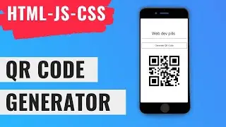 [ HTML | CSS | JS ]  How to generate QR Code with Html CSS and JAVASCRIPT