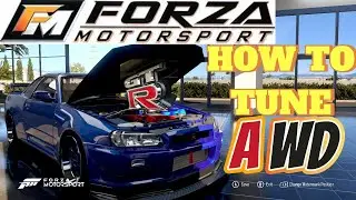 Forza motorsport: AWD Tuning Guide with a known Rivals Showdown Challenge