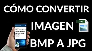 Cómo Convertir una Imagen BMP a JPG