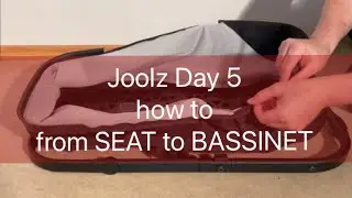 Joolz Day 5: Swapping from Seat to Bassinet
