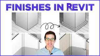 CREATE WALL FINISH BY ROOM | REVIT® BUTTONS (Room Finishing / Room Finishes) ✅