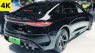 4K BYD Seal black 2023 EV Walkaround