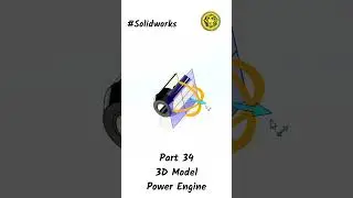 2-Cylinder Power Engine in Action ⚙️ | SolidWorks 3D Animation – Part 34 🚀 