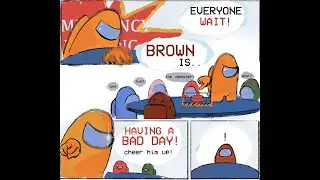 Browns Bad Day | (Among Us Comic Dub)