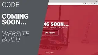 Build a website :: Coming soon page :: HTML5 & CSS3