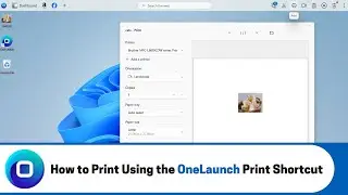How to Print Using the OneLaunch Print Shortcut (2024)