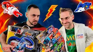 ПАПА РОБ VS ДОКТОР ЗЛЮ: БОЕВЫЕ МАШИНЫ CLASH OF GEARS - СКОРОСТНАЯ ГОНКА БЕШЕНЫХ МАШИН!