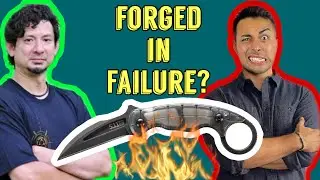 FORGED IN FAILURE? Doug Marcaida x 5.11 Tactical Talon Fixed Blade Review