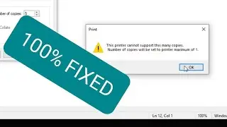 FIX EPSON TM thermal Print Cannot Support Multiple Copies