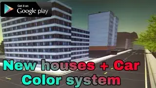 Russian car similator 2020 - new update houses +  cash point + car color system