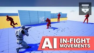 Advanced Locomotion System #26 - AI NPC In-fight Movement Variations