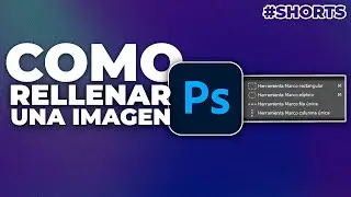 Como rellenar una imagen en Photoshop (muy fácil)⚡️