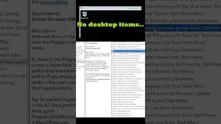 Fix no desktop items issue // Windows 