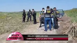 HALLAN CUERPO DE HOMBRE SIN VIDA EN SECTOR DE LA PLAYA LA JOYA - PISCO